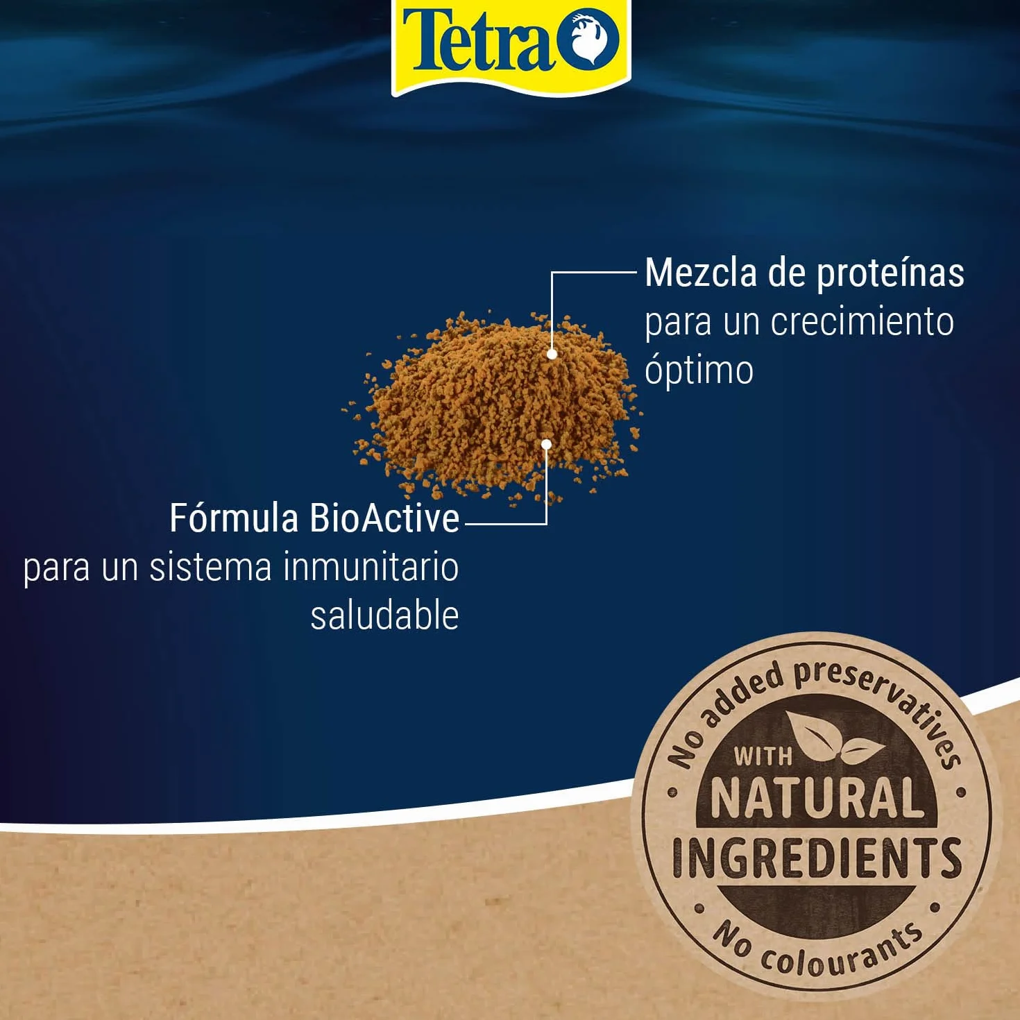 TetraMin Mini Granules - alimento en forma de gránulos de grano fino para los peces ornamentales más pequeños , mezcla equilibrada para peces sanos y agua clara, lata de 100 ml