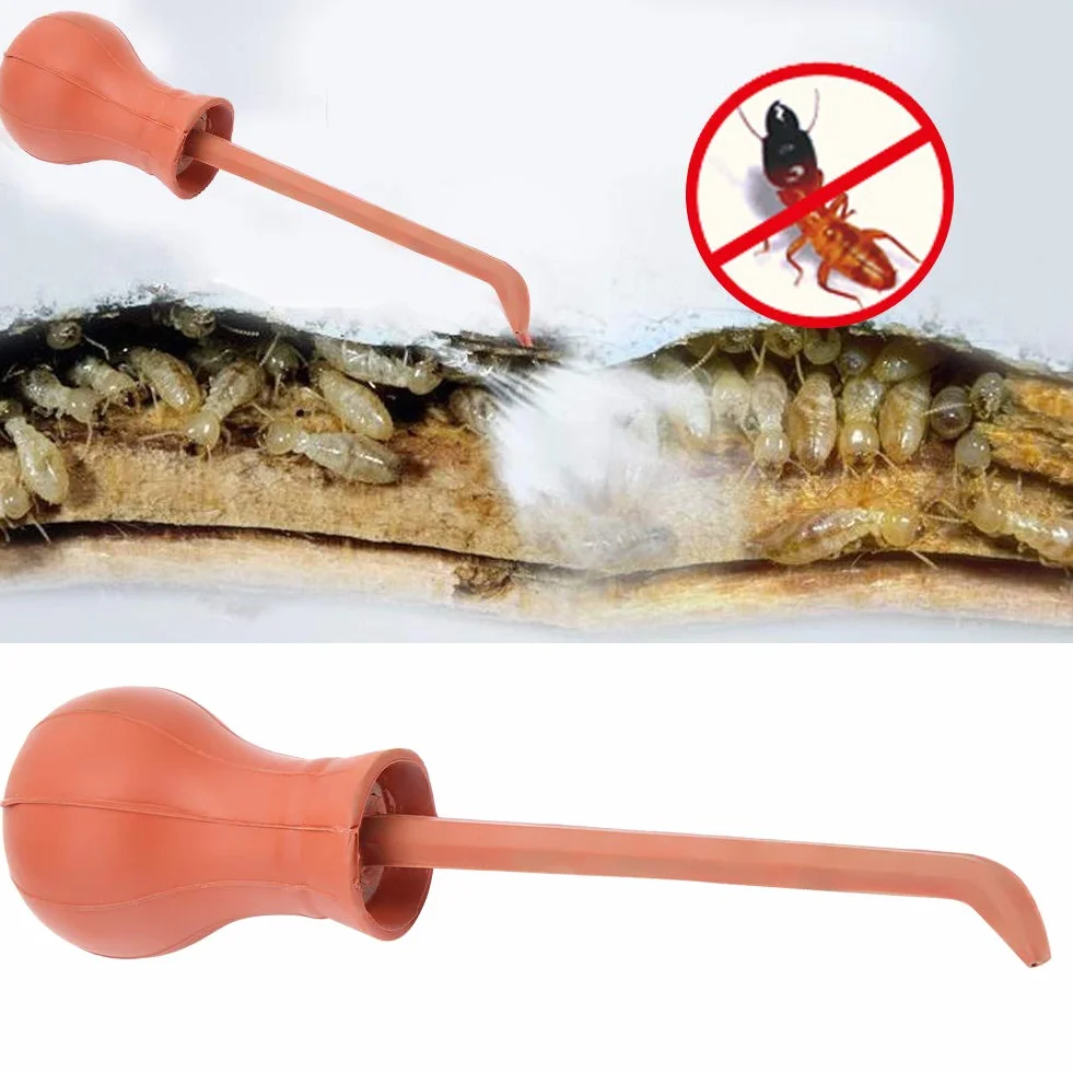 KIMISS Pulverizador de Plástico para Control de Plagas, Dispensador de Pesticida para Jardinería, Aplicador de Polvo contra Insectos y Termitas