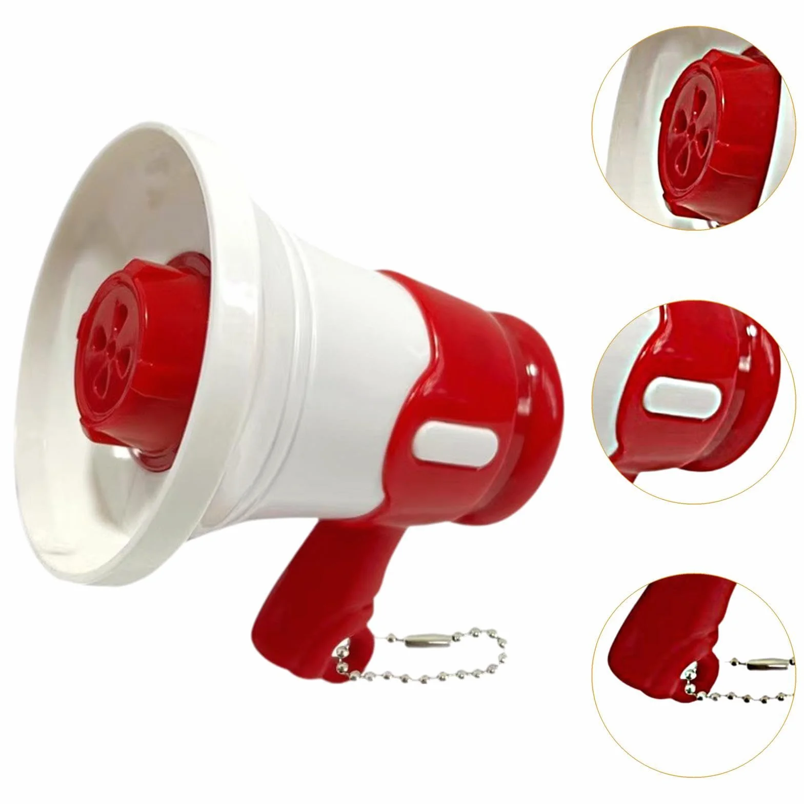 Amagogo Altavoz de megáfono portátil Mini Bullhorn Juguete Amplificador para Entrenadores Deportivos