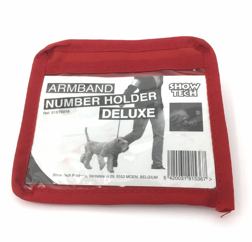 Show-Armband Nummernhalter Deluxe