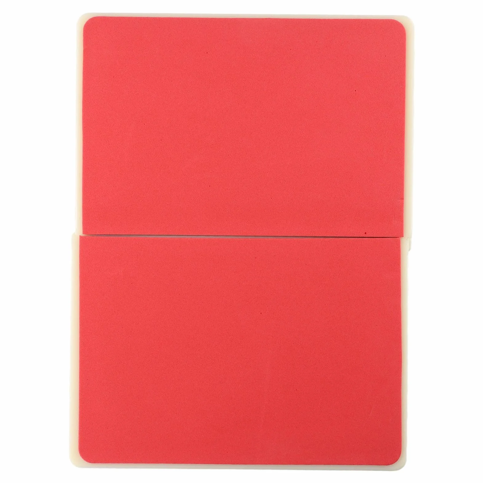 Tabla reutilizable de taekwondo 31x23 cm rojo DAZZLEEX