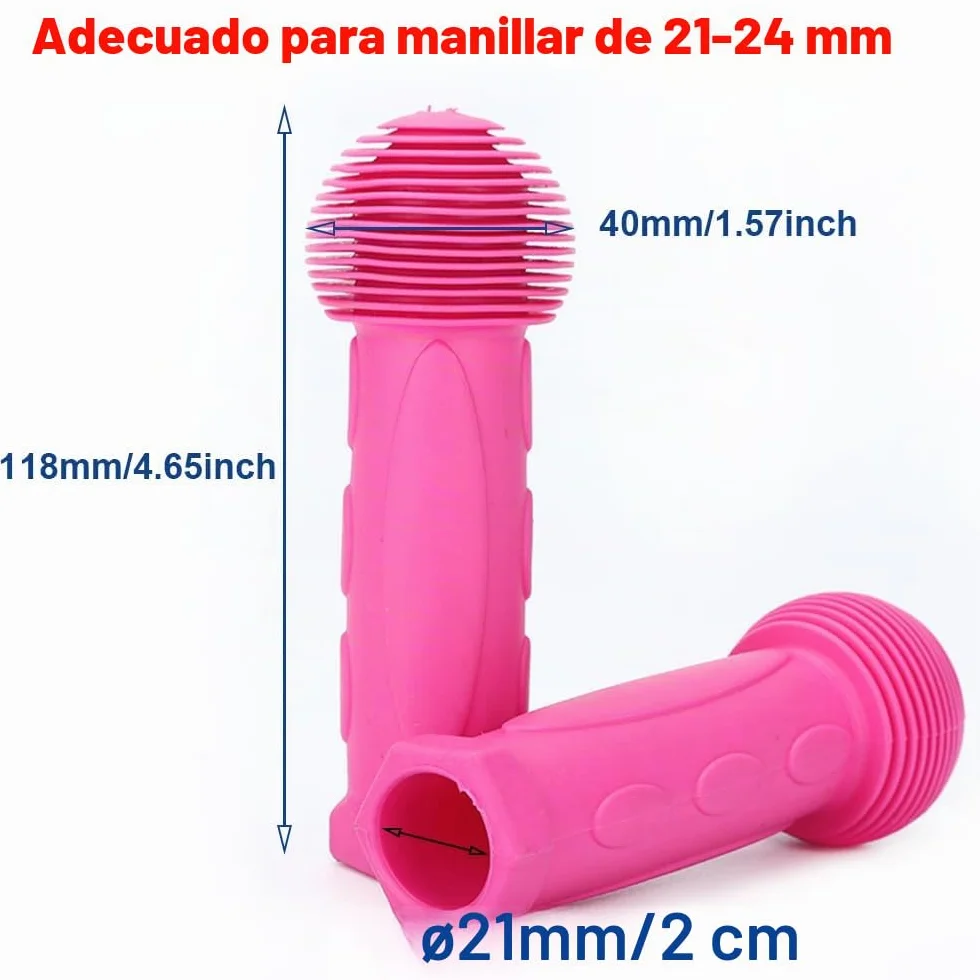 Manillar de agarre para patinete, 1 par de agarre de bicicleta para patinetes de 2-3-4 ruedas