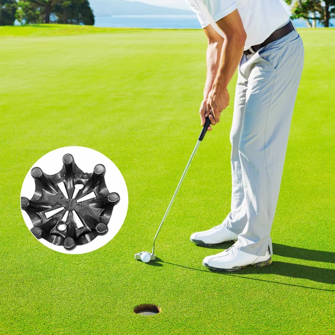 Clavos de golf para zapatos con llave de instalación, 10 piezas