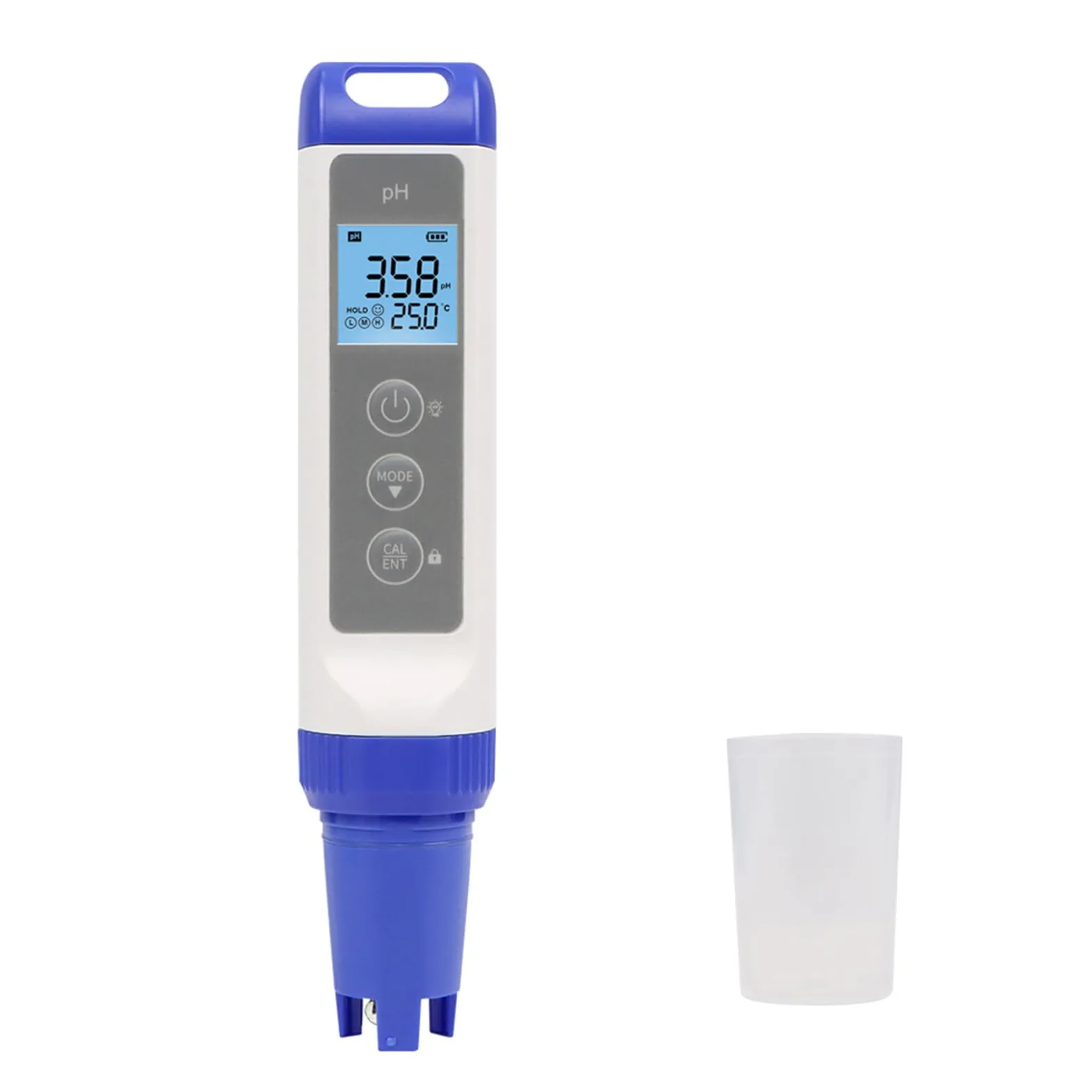 Lápiz de detección de agua ABS con pantalla LCD para piscina acuarios, calibración automática, analizadores de agua portátiles