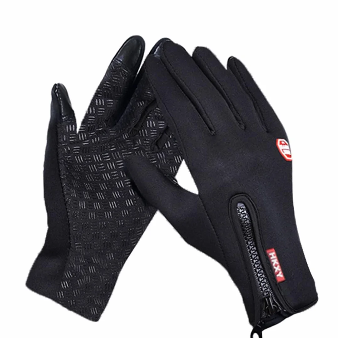 Guantes de Equitación de Cuero Sintético para Mujer
