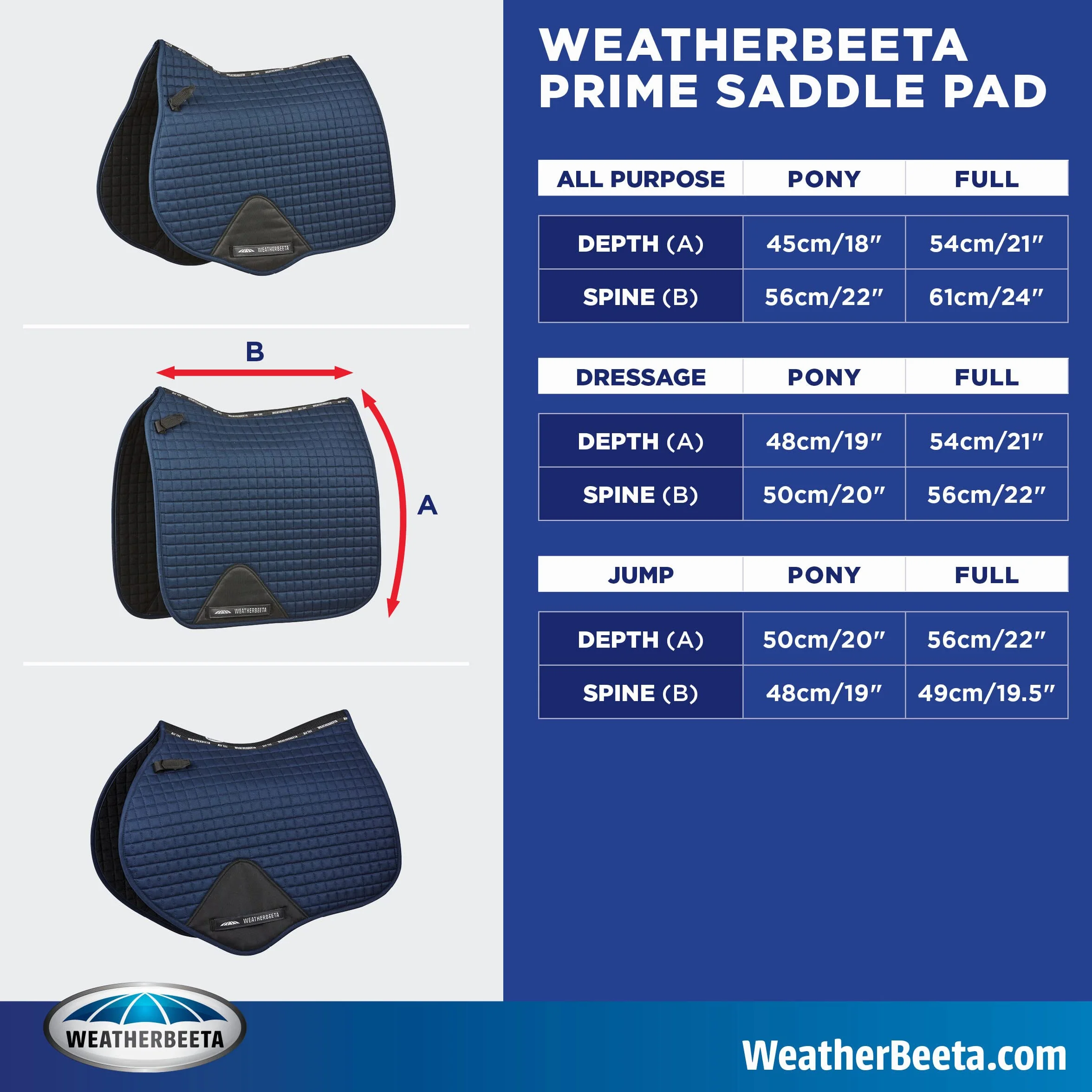 WeatherBeeta Prime - Almohadilla Multiusos para sillín, Color Granate, Completo