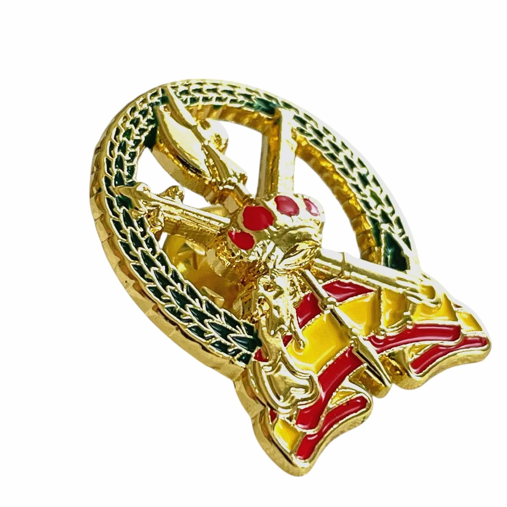 Pin Insignia La Legión Española Aleación Zamak Esmaltada 2,5x2 cm Cierre Mariposa