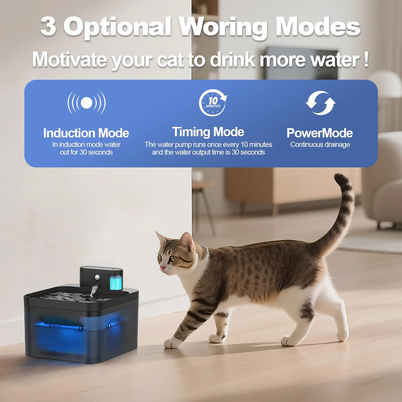 18 Filtros de Fuente para Gatos : 6 Resina + 6 Carbono + 6 Esponjas de Espuma con Herramienta de Apertura, Compatible con Bebedero Gatos (Modelo B0FCYBHS61)