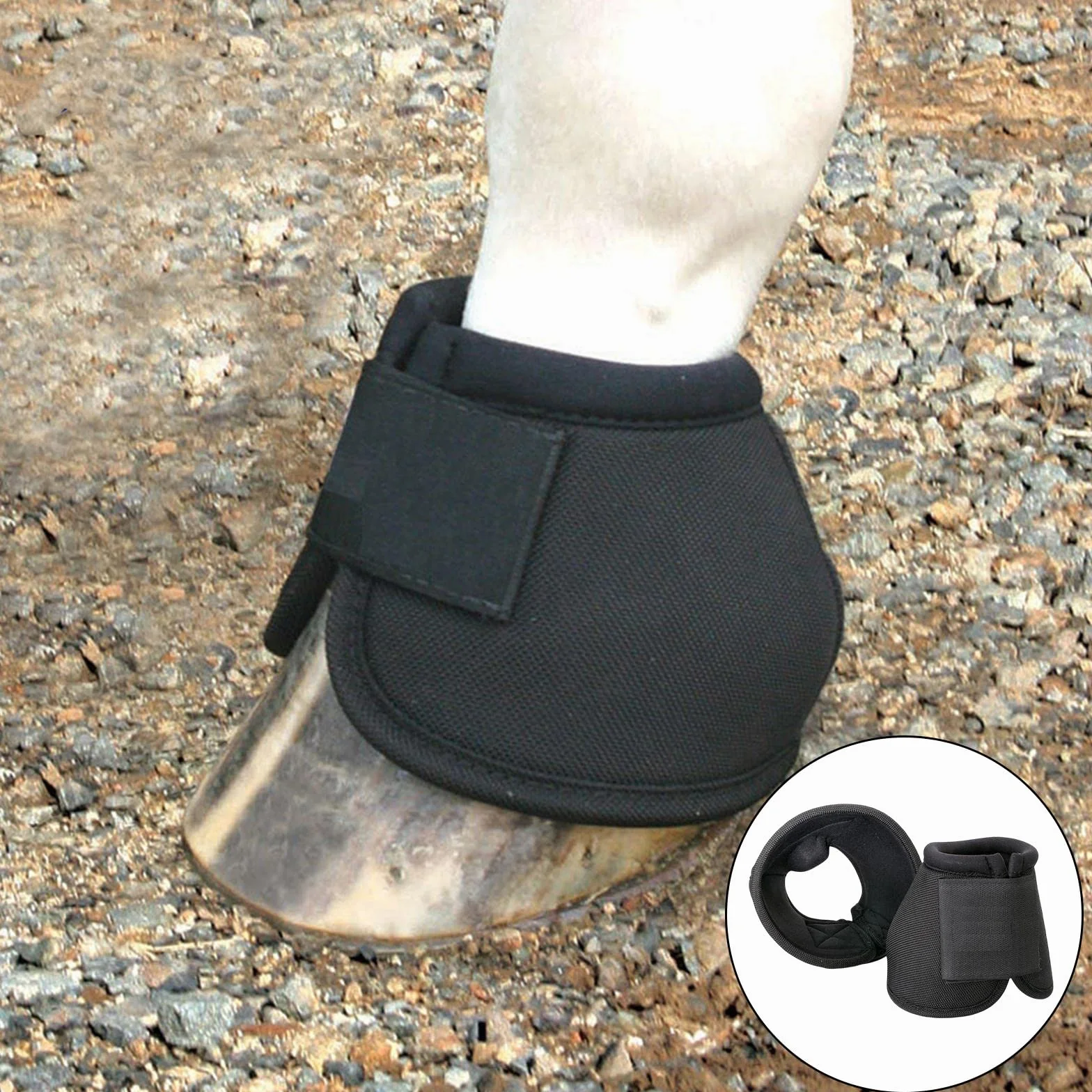Colcolo Botas Campana Caballo Bota Balística Lavable Protección y para Par