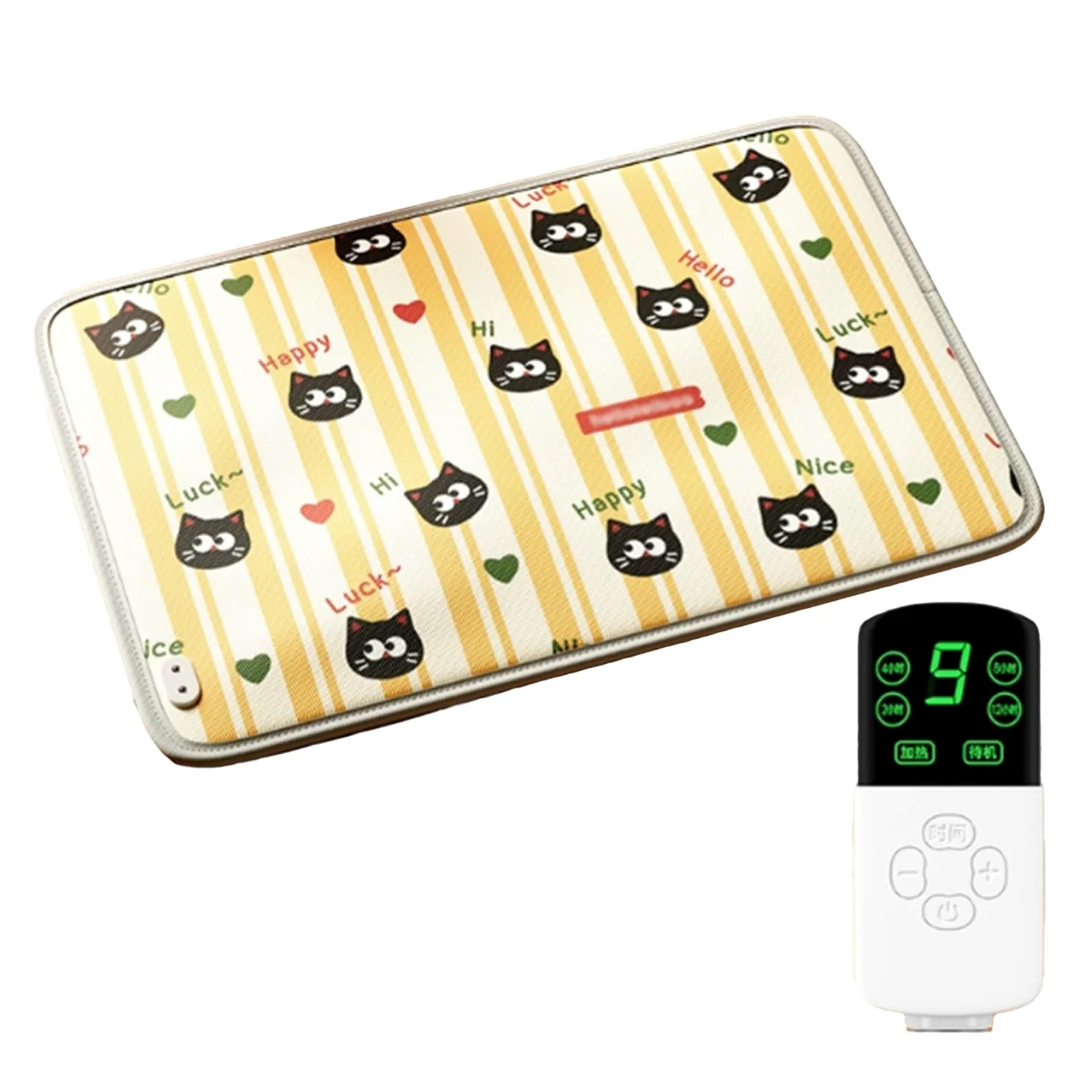 Almohadillas Térmicas para Mascotas, Manta Térmica para Mascotas, Control de Temperatura de 9 Niveles, Impermeable y Resistente A Los Arañazos, Adecuada para Gatos y Perros(X-Large)