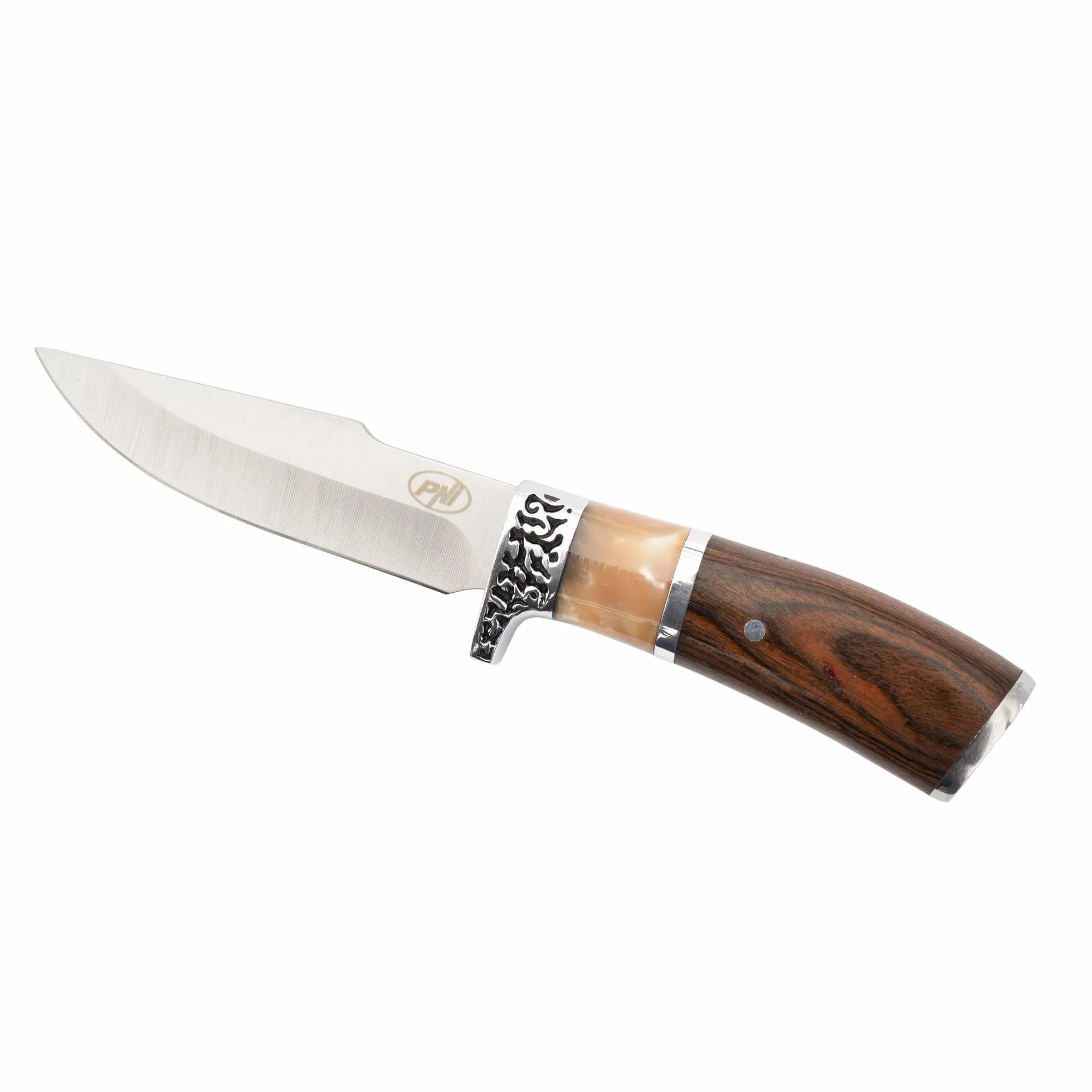 Cuchillo de caza PNI Hunting H100 215 mm con funda