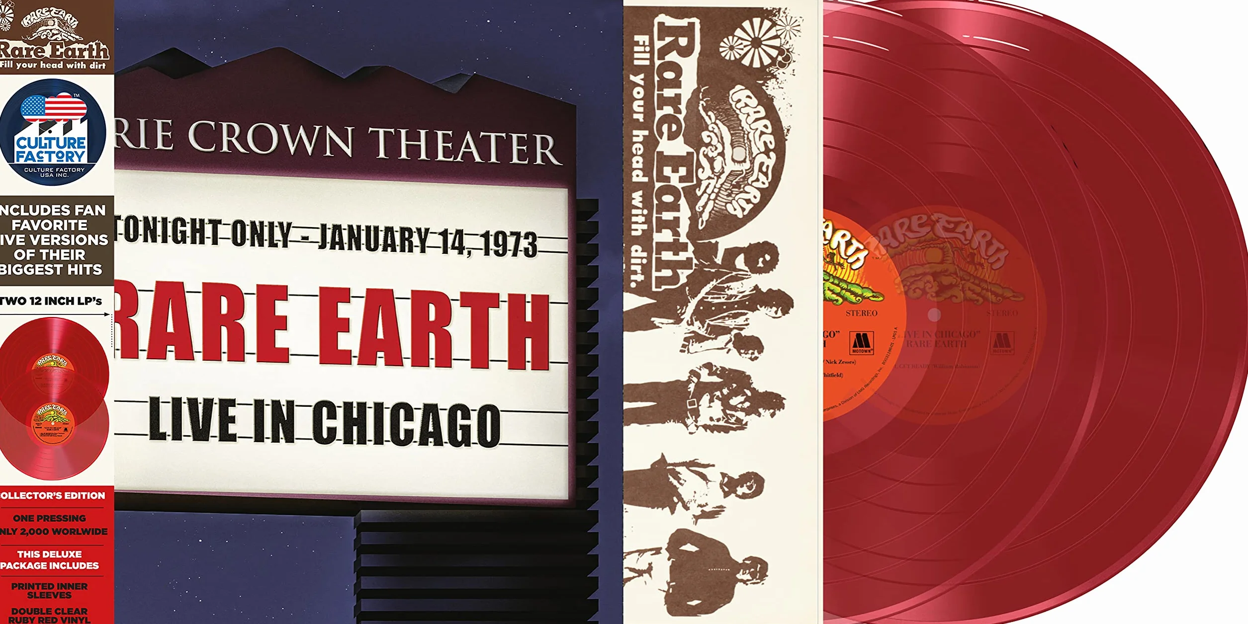 LIVE IN CHICAGO RED