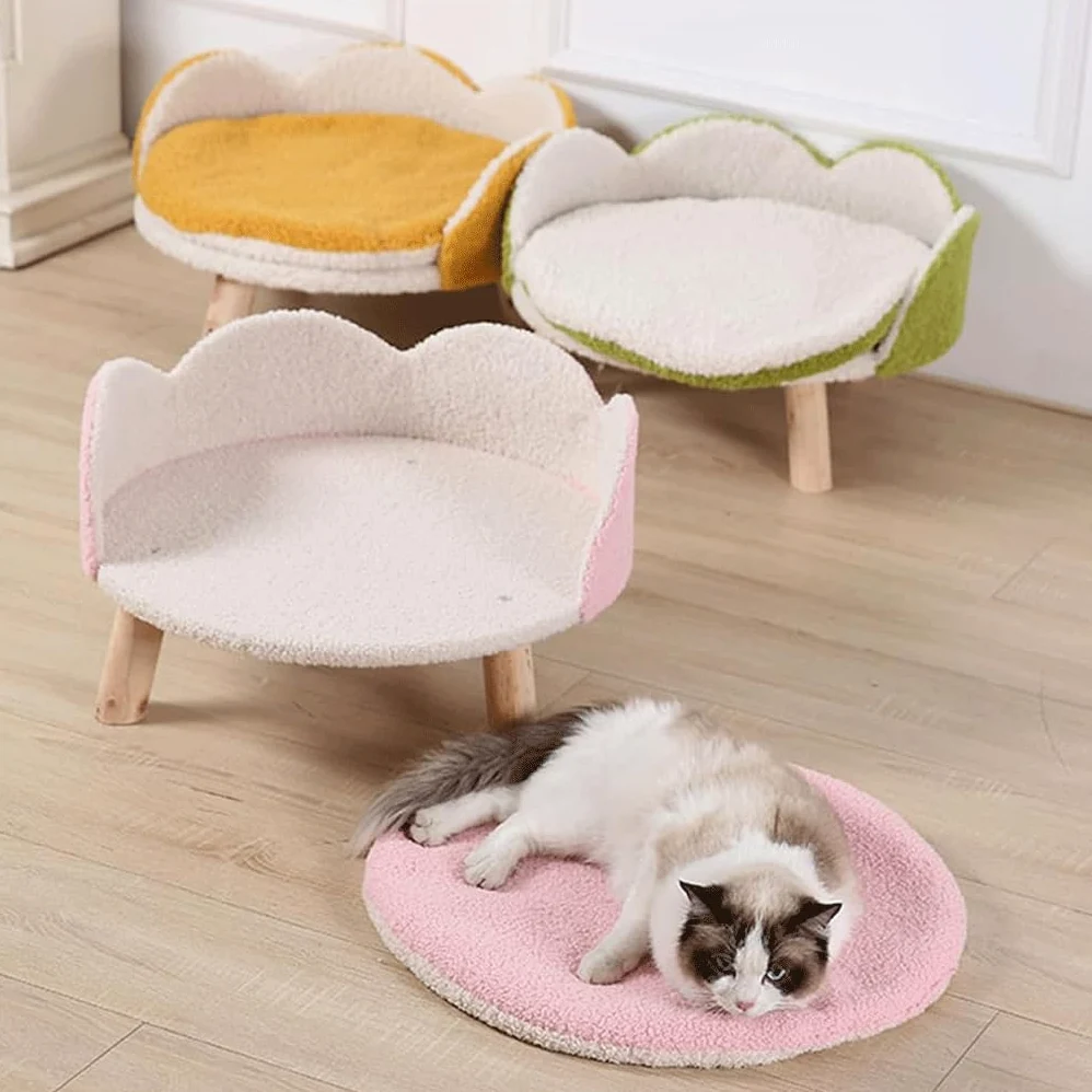 Arena para Gatos Four Seasons Universal Puede Abrir la Cama para Gatos Arena para Gatos Suministros para Gatos Hamaca Cama para Mascotas Cama para Perros Perrera