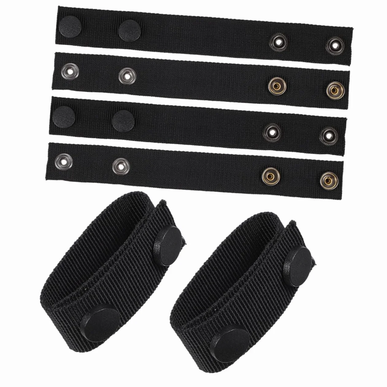 BESPORTBLE 6 Piezas Presillas Cinturón Servicio Nailon Resistente 19x2.5cm Accesorios Actividades Al Aire Libre
