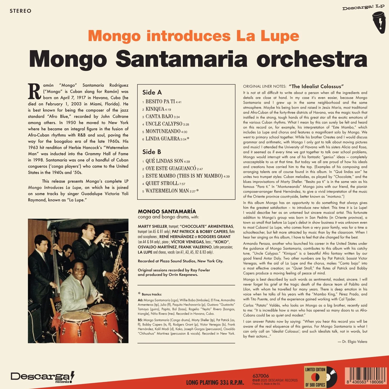 Mongo La Lupe