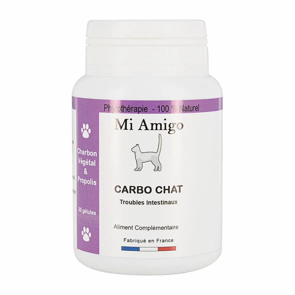 Mi Amigo Vermipet Gatos 60 Cápsulas Higiene y Purificación de la Flora Intestinal