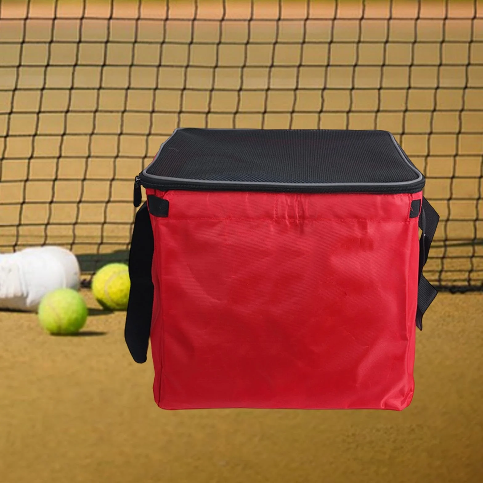 Perfeclan Bolsa para Carrito de Pelotas de Tenis, Compacta con Asa, Cesta de Almacenamiento de Nailon para 150 Pelotas