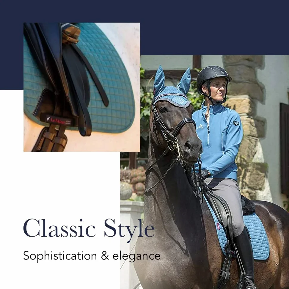 LeMieux Loire Classic Satin Dressage Square Hunter - Saddle Pad Unisex Adulto
