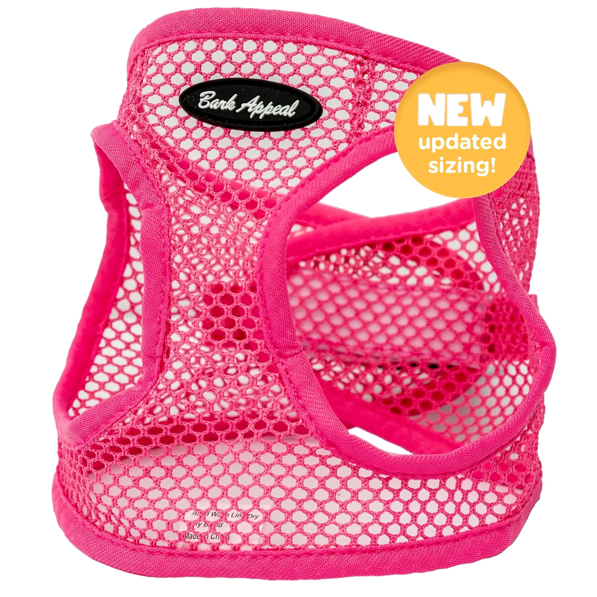 Bark Appeal PPNEW-XL Arnés de Malla EZ Wrap 44; Rosa – Extragrande