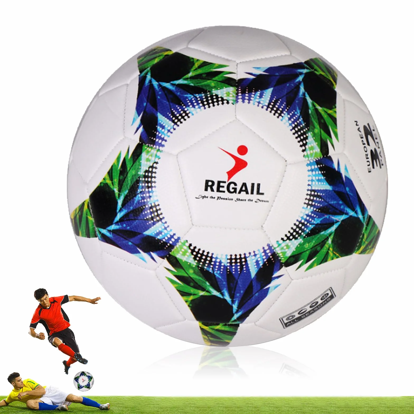 Balon de Futbol Tamaño 4, Niños, Entrenamiento