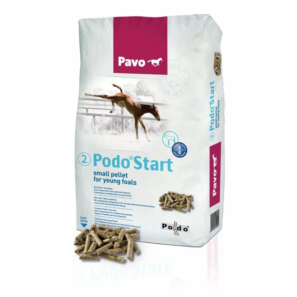 PIENSO POTROS EN DESTETE PAVO PODO START 20 KG