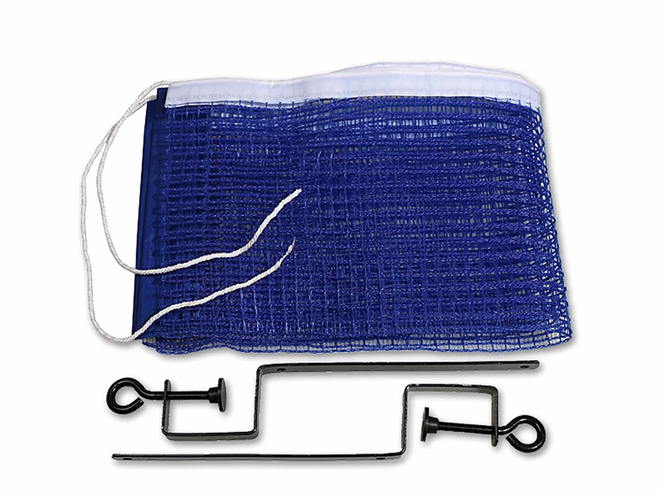 Ncheli Red de Tenis de Mesa Portátil – Kit Ping Pong Extensible 180cm – Soporte Metálico Universal – Azul