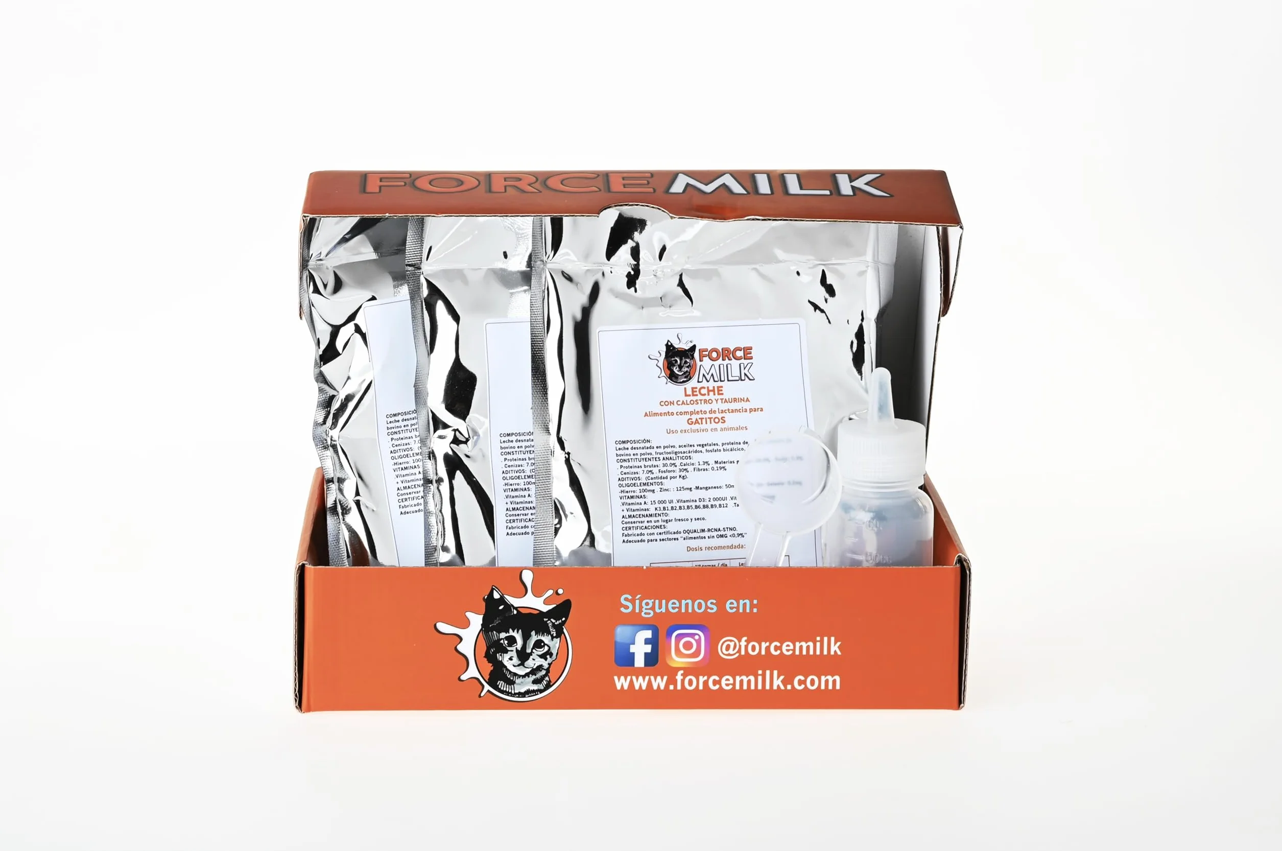 Gatitos 210 g con Calostro y Taurina (el empaque puede diferir)
