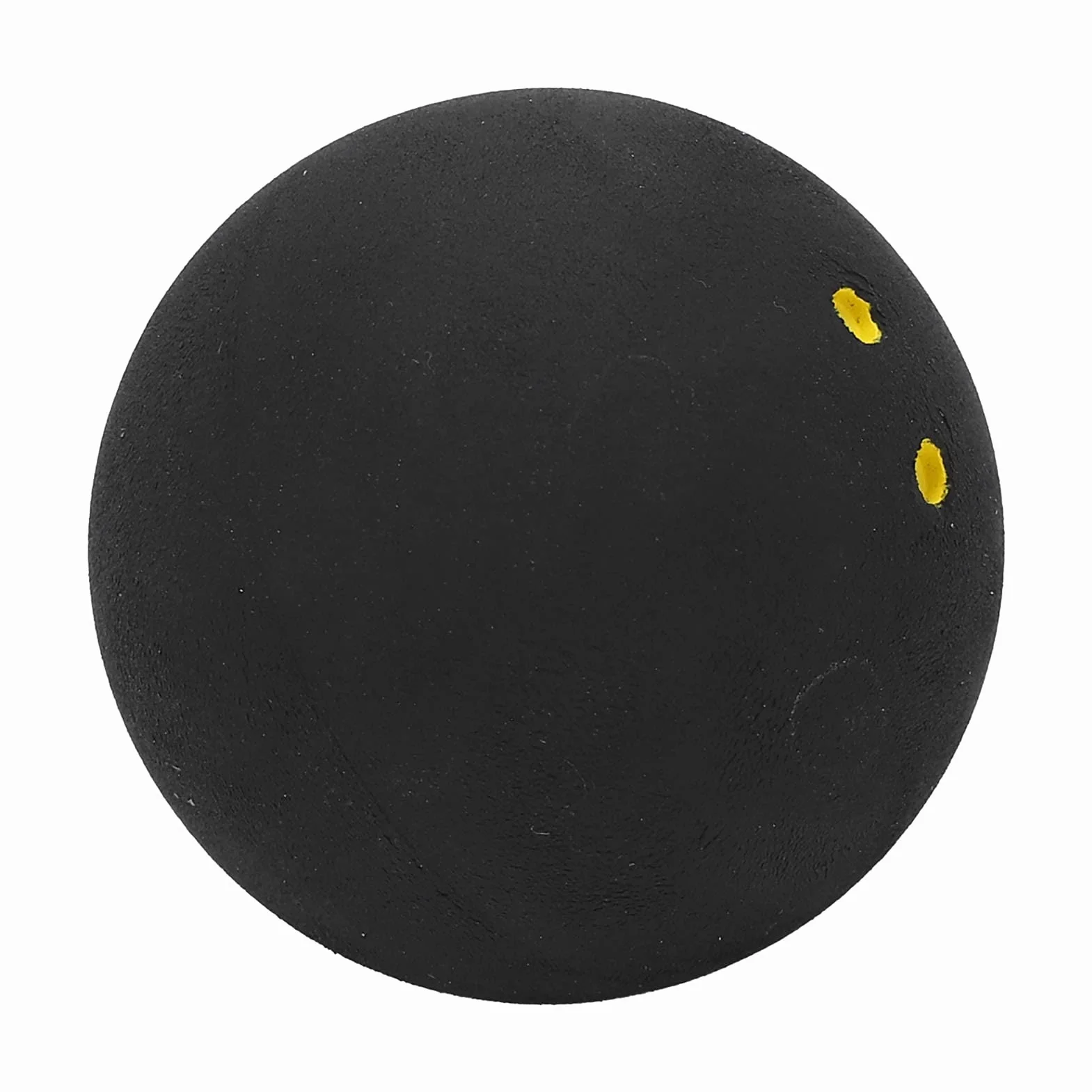 Alomejor Pelota de Squash de Goma 2 Puntos Amarillos para Baja Velocidad