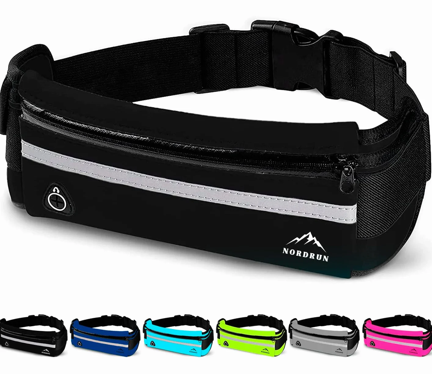Riñonera Ajustable Impermeable para Móviles Running Belt Deportivo