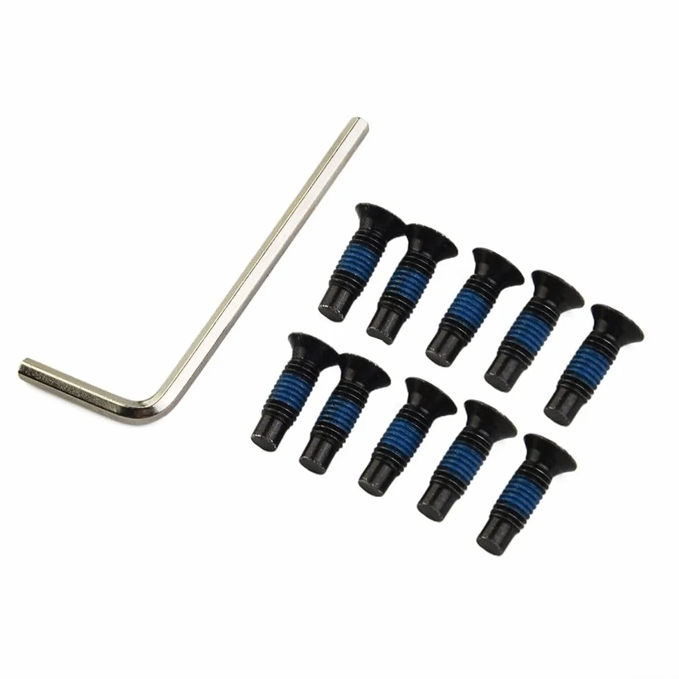 Kit de tornillos de montaje para scooter eléctrico Ninebot Max G30 ES1 ES2 ES4 F, pernos de acero inoxidable, 10 piezas