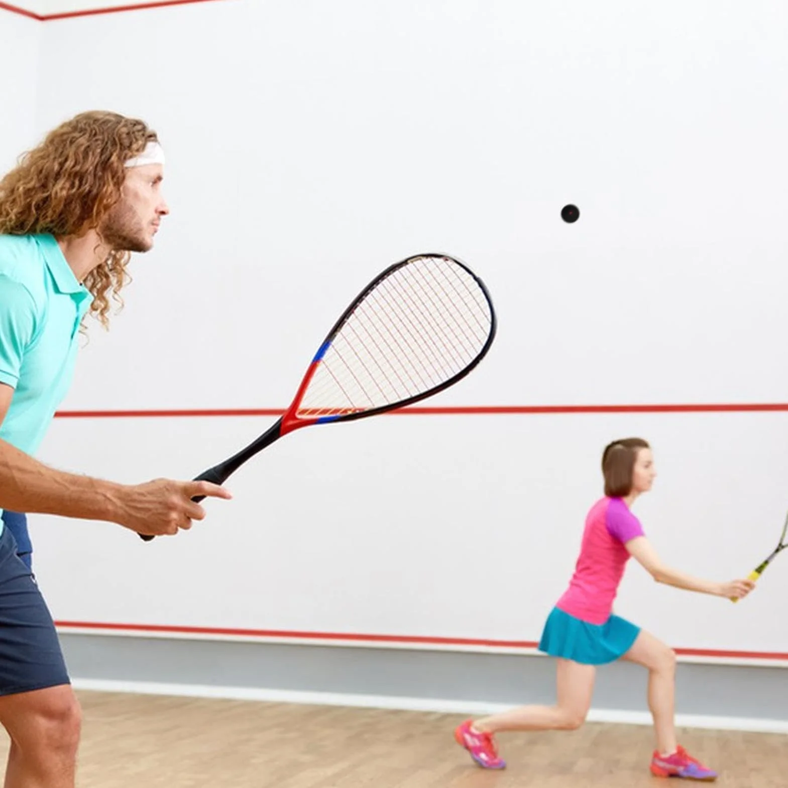 Pelotas de Squash de Goma con un Solo Punto Amarillo para Competición Deportiva