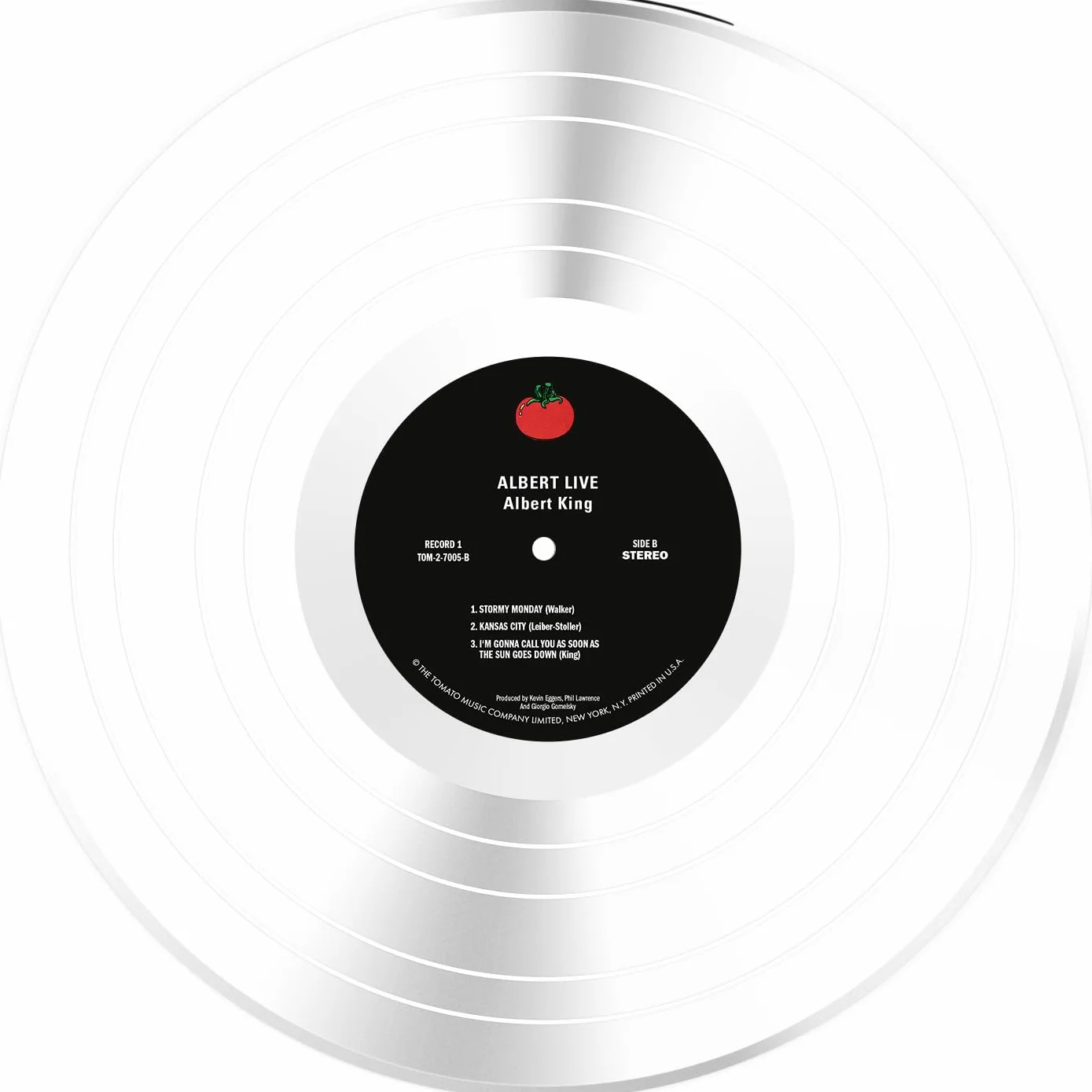 Albert Live Tomato Records Blanco Y Negro 2LP