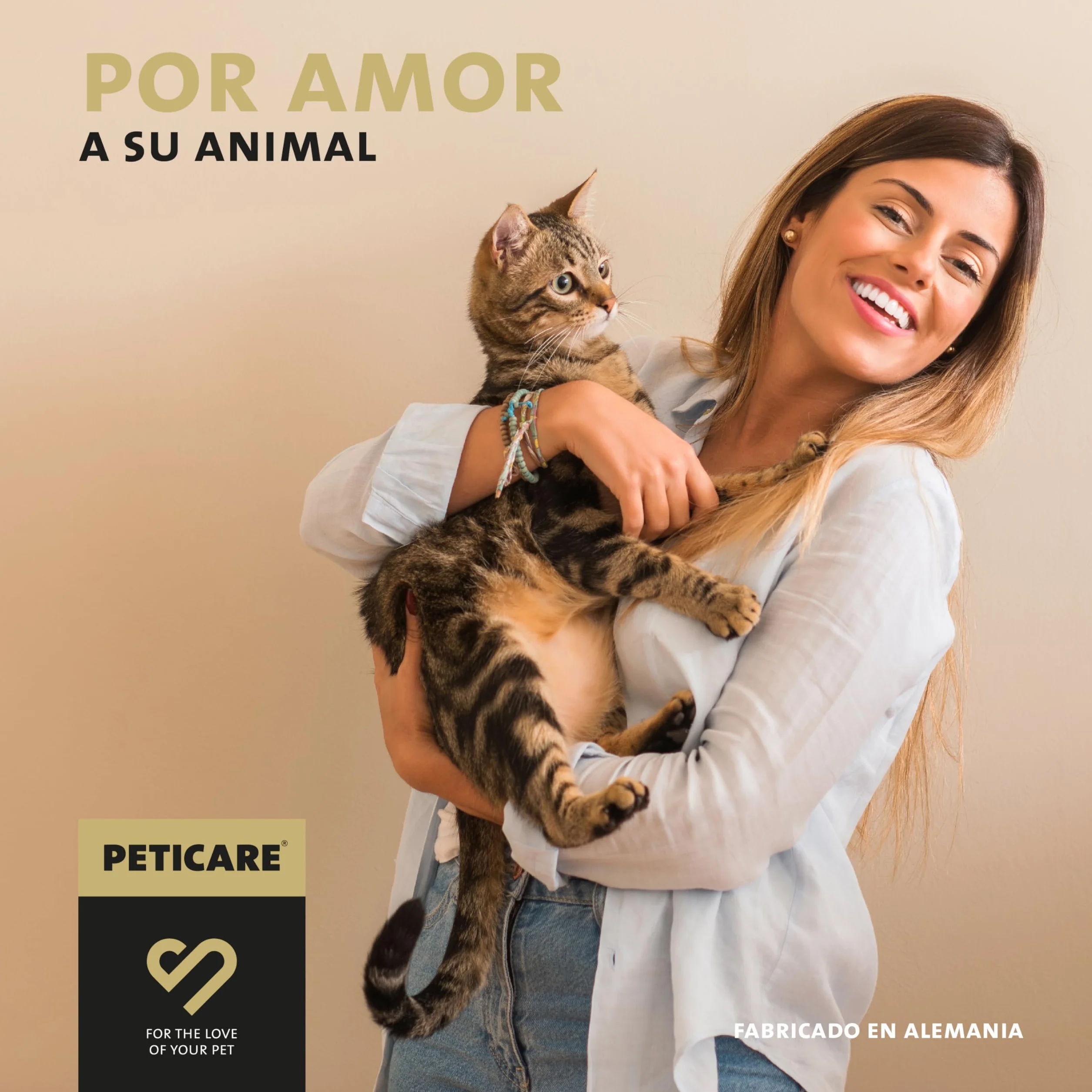 Peticare Gato Aceite de Cuidado Limpiador para Acaros del Oido y Anti-Parasitos - Gotas de Tratamiento, Limpia Eficazmente Orejas, Detiene Otitis Parasitaria - petCat Health 3011