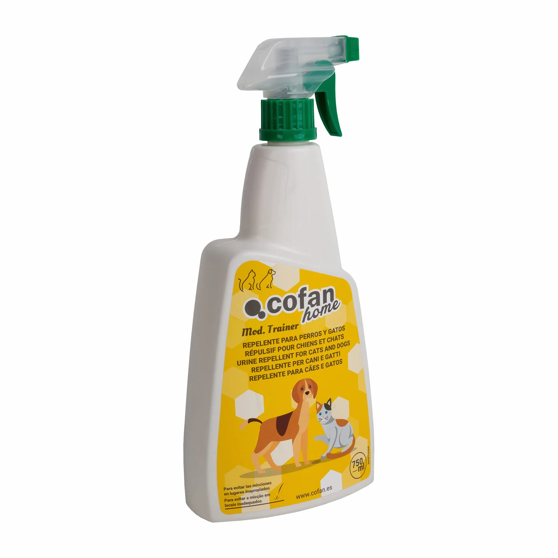 Cofan Repelente para Perros y Gatos | Capacidad 750 ml