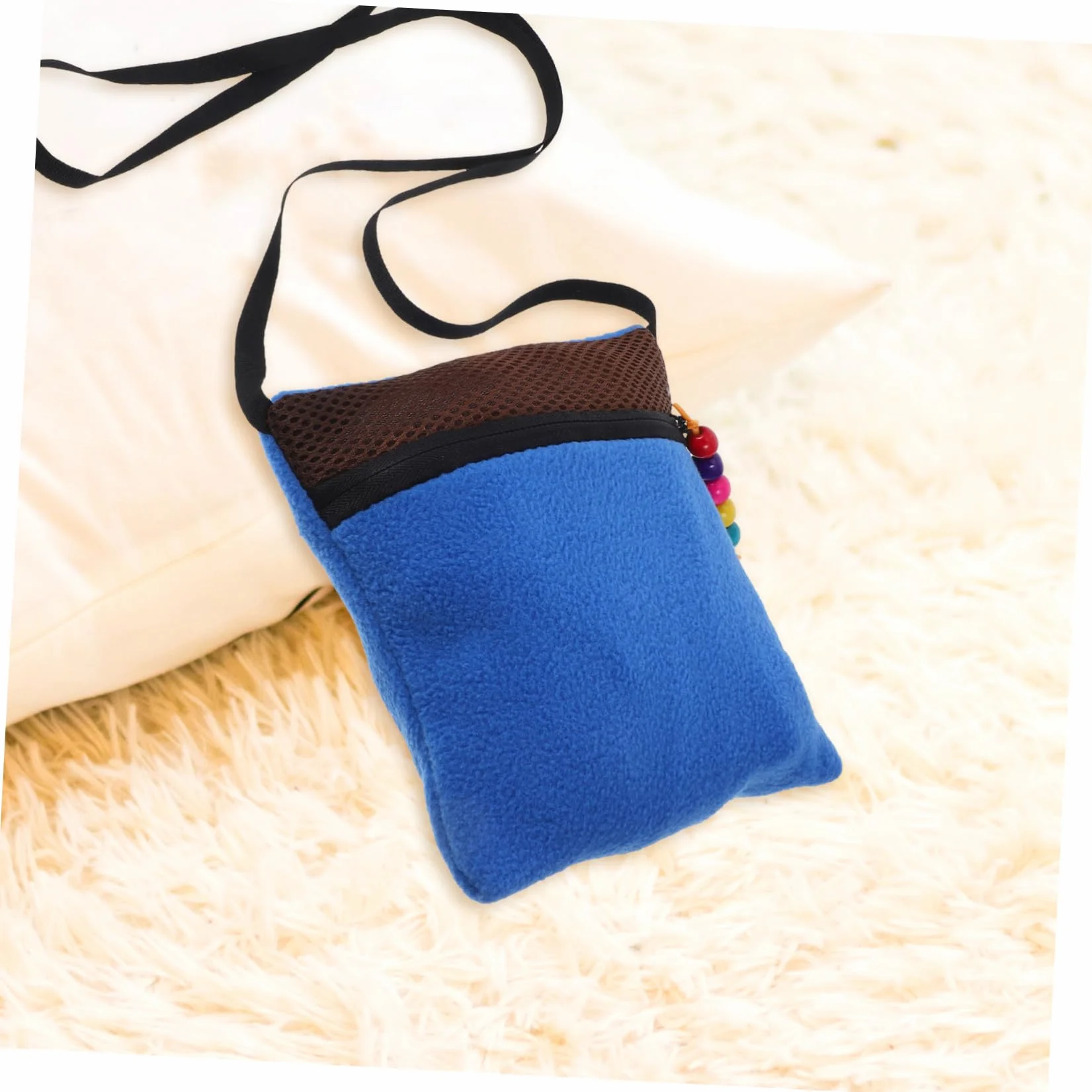 Bolsa Portátil para Transportar Pequeños Roedores y Petauros Saco de Dormir Transpirable para Hámsteres y Otros Animales Pequeños Bolsa Cómoda y Segura con Interior para