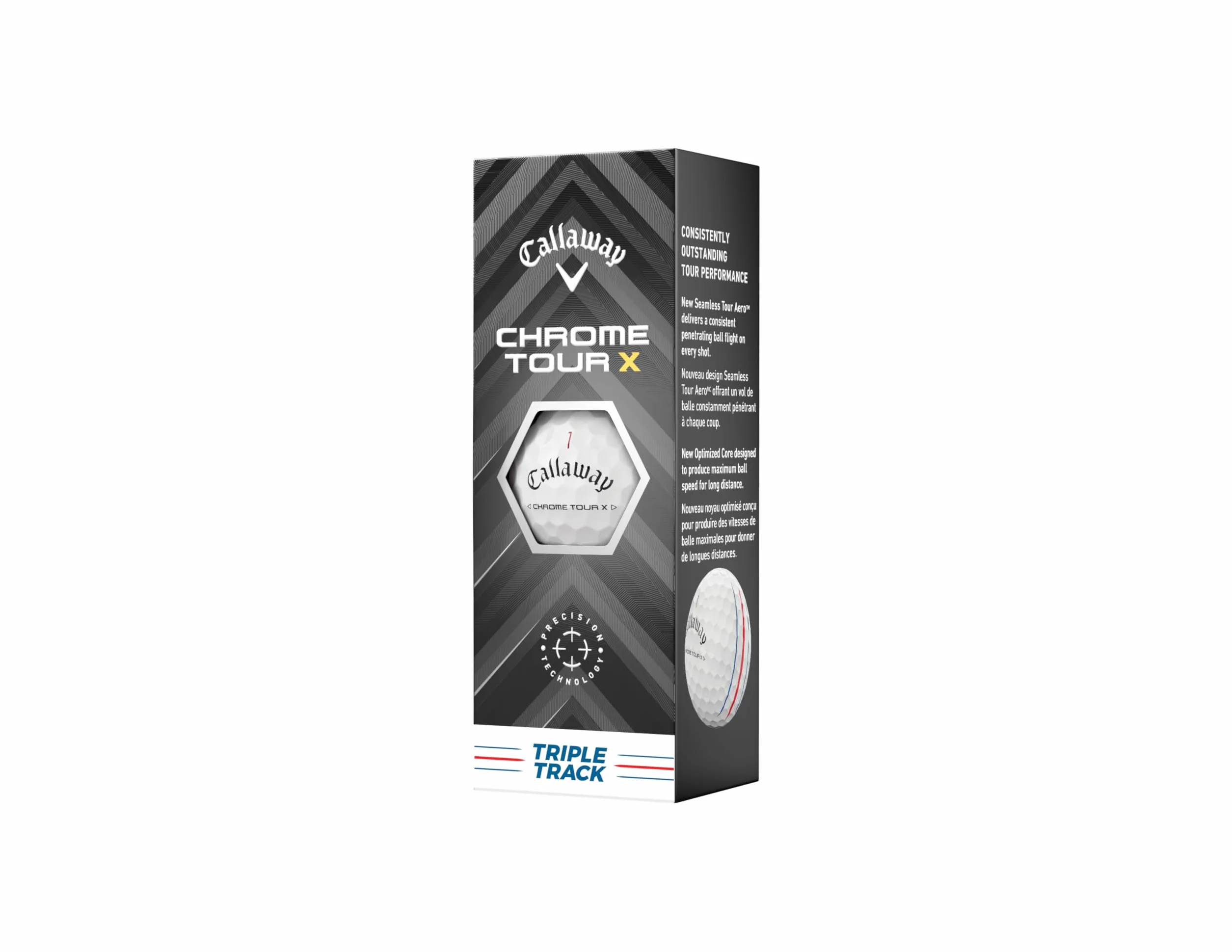 Callaway Golf Chrome Tour X Pelotas de Golf