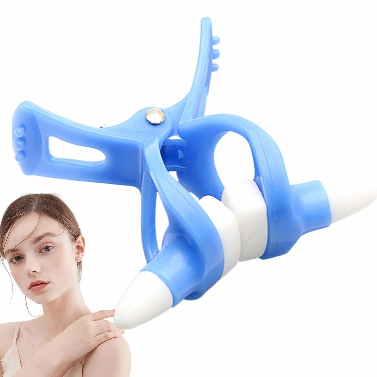 Moldeador de nariz clip levantador nasal ergonómico