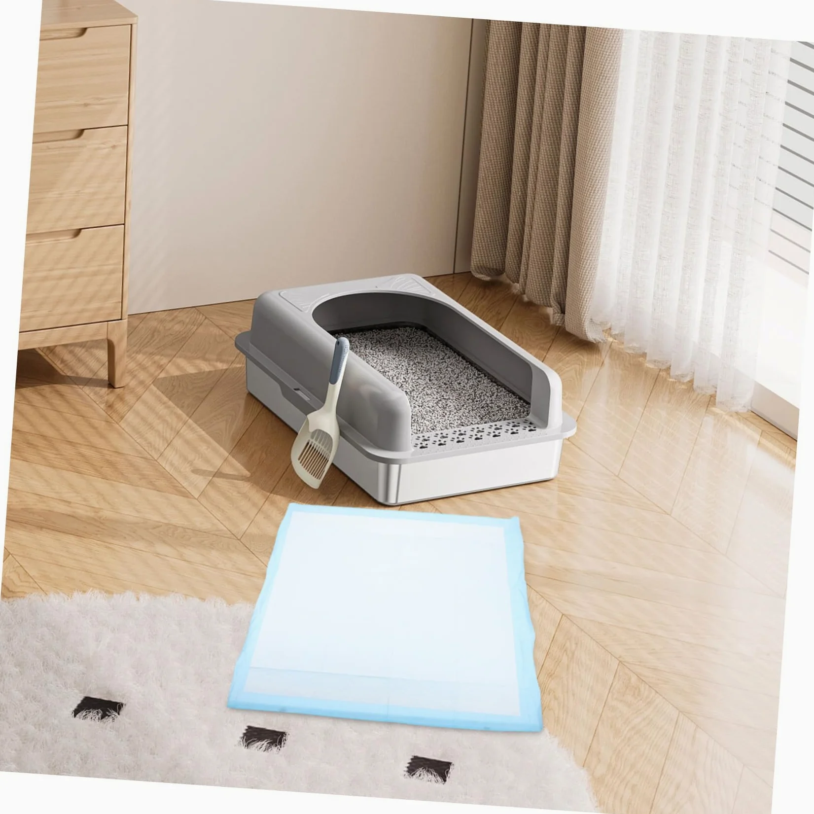 Empapadores Super Absorbentes para Perros Almohadillas de Entrenamiento Desechables para Mascotas para Cachorros y Perros Mayores
