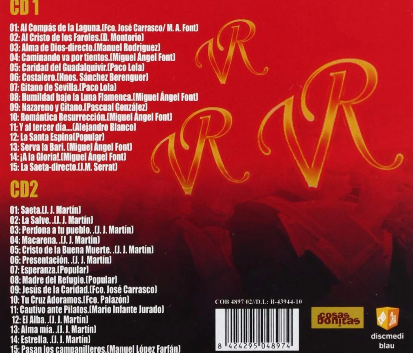 Las 30 Marchas De Oro 2 CD