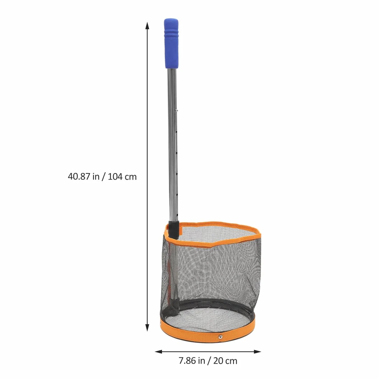 SUPVOX Recolector Pelotas Tenis Mesa Mango Retráctil Cesto Entrenamiento Competición