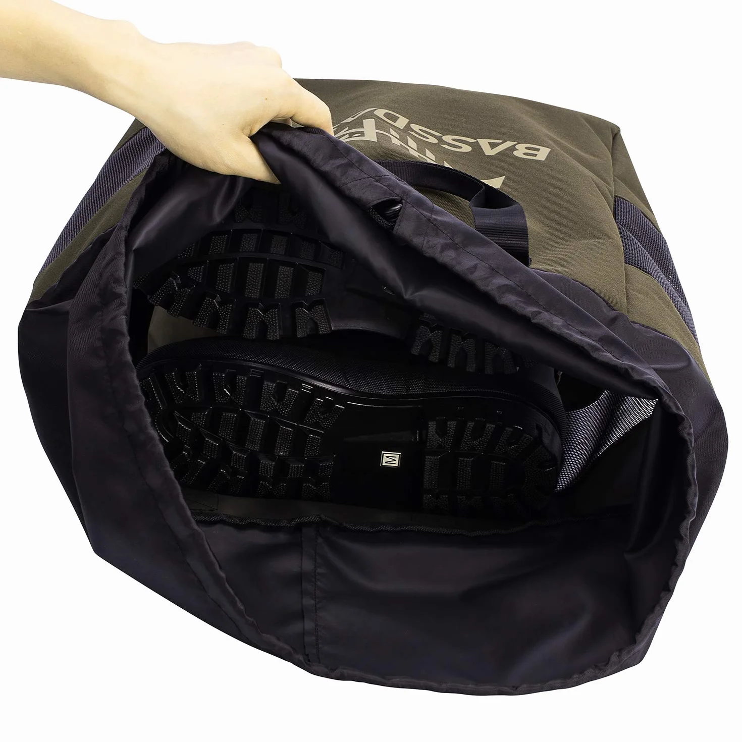 Bassdash Wader Bolsa de Malla Ventilada para Pesca Caza