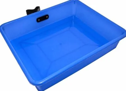 Bandeja de trípode azul Axia antitorsión con cebo y aparejos