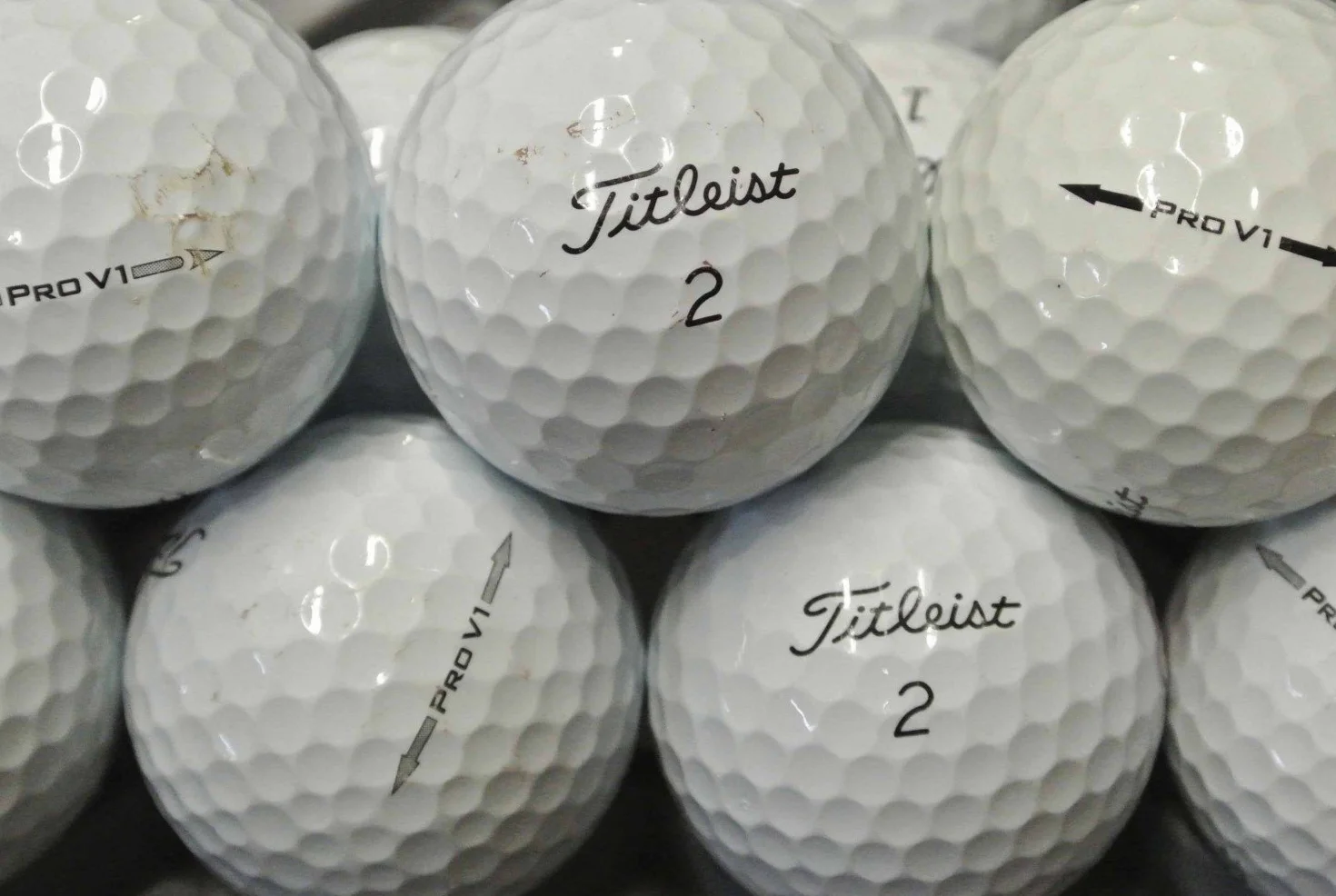 TITLEIST PRO V1 PELOTAS DE GOLF RECUPERADAS CALIDAD AAA
