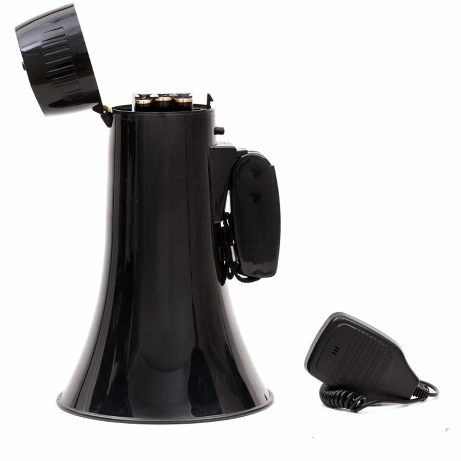 FAMKIT Altavoz megáfono portátil Bullhorn con micrófono desmontable USB