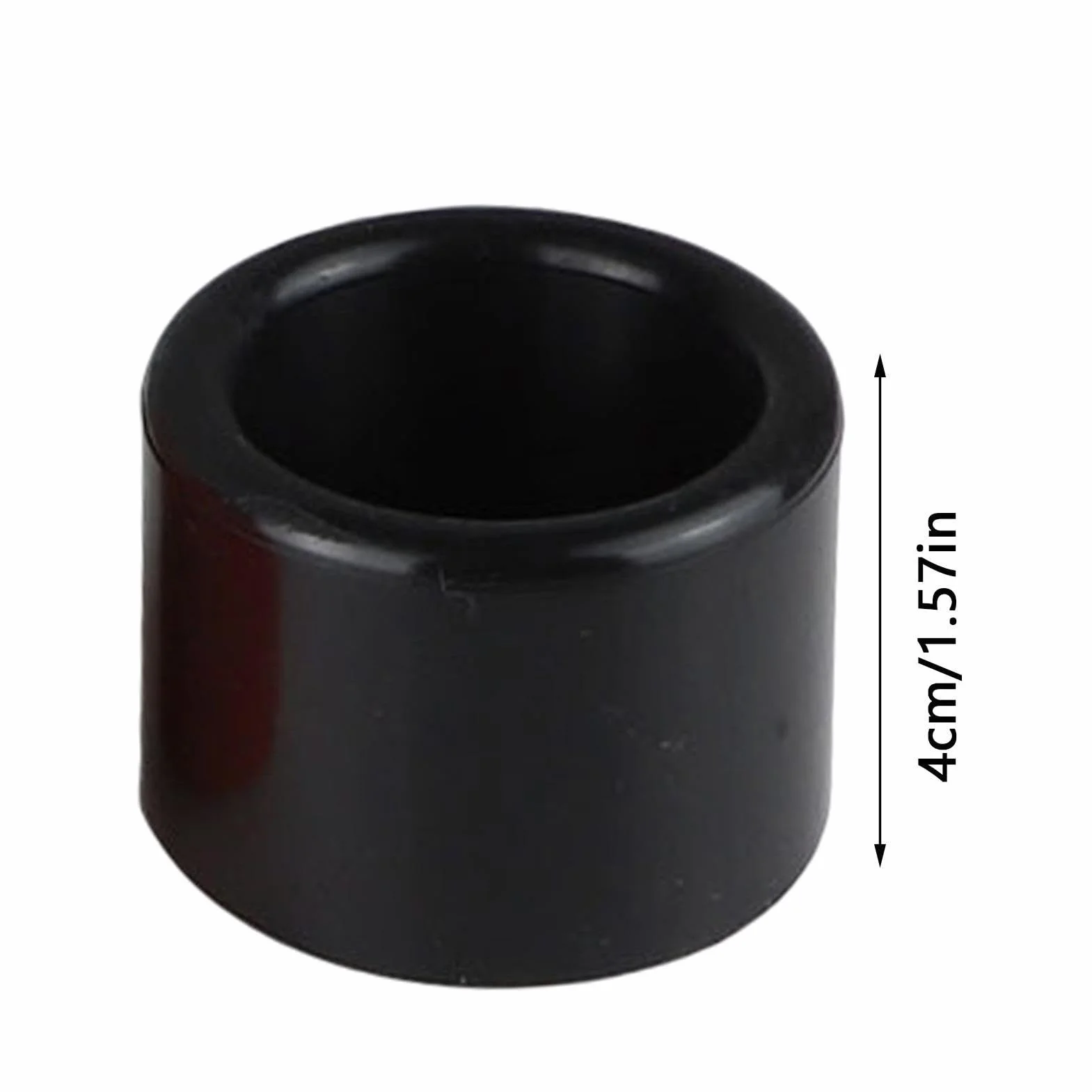 Tapones para tubo de caña de pescar 40 mm silicona cubierta protectora antipolvo