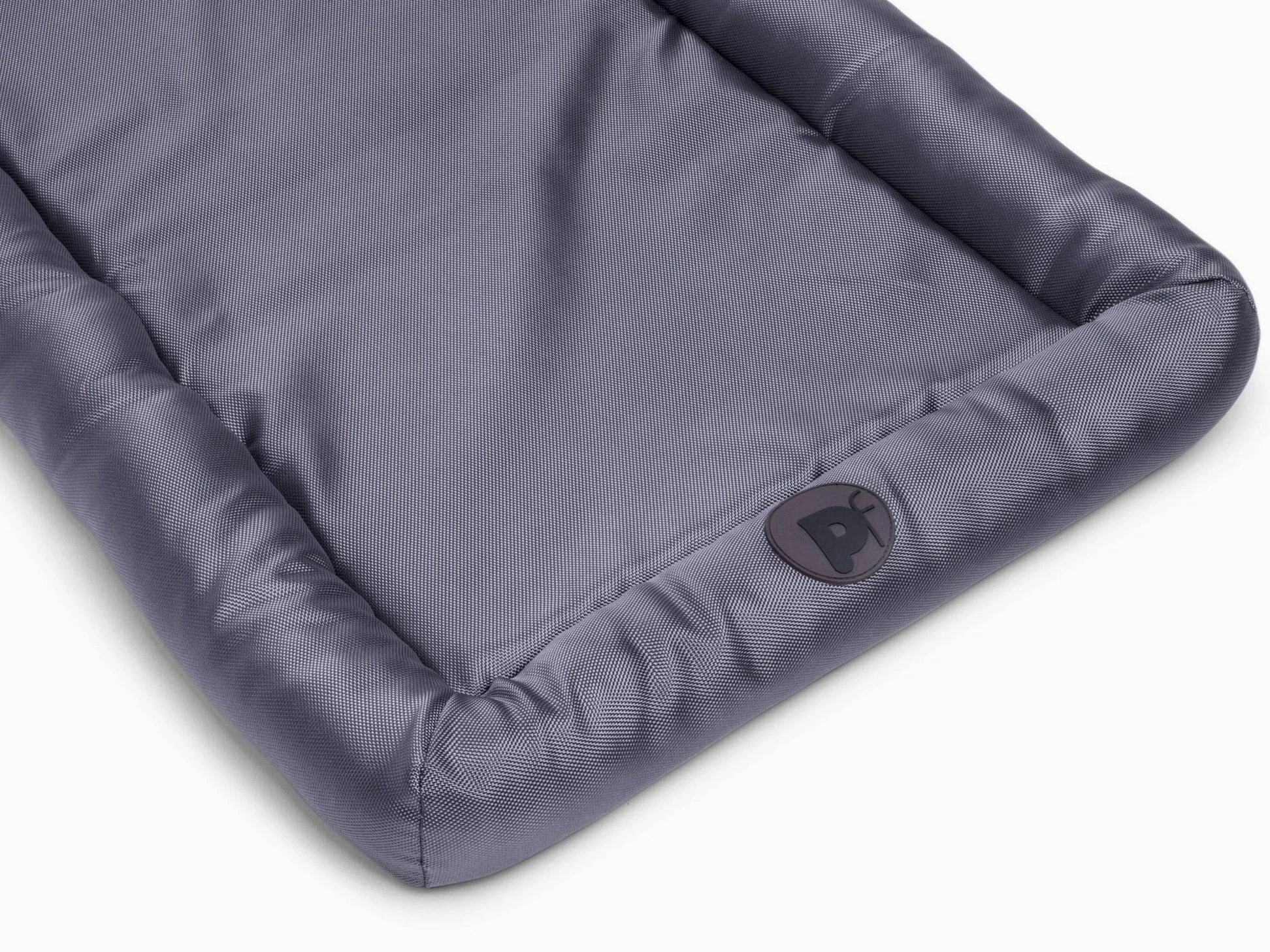Petface Colchón Impermeable de Espuma viscoelástica para Perro, 100,5 cm, Color Gris