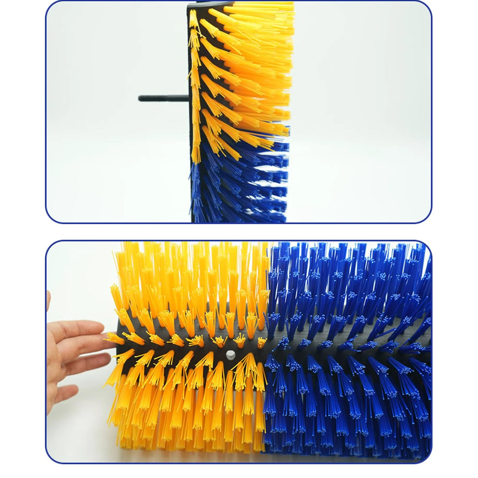 Cepillo rascador universal, cepillo de masaje para rascar animales de ganado, cepillo para rascar ganado, herramienta antipicazón para ganado de 17,5 x 7,8 pulgadas