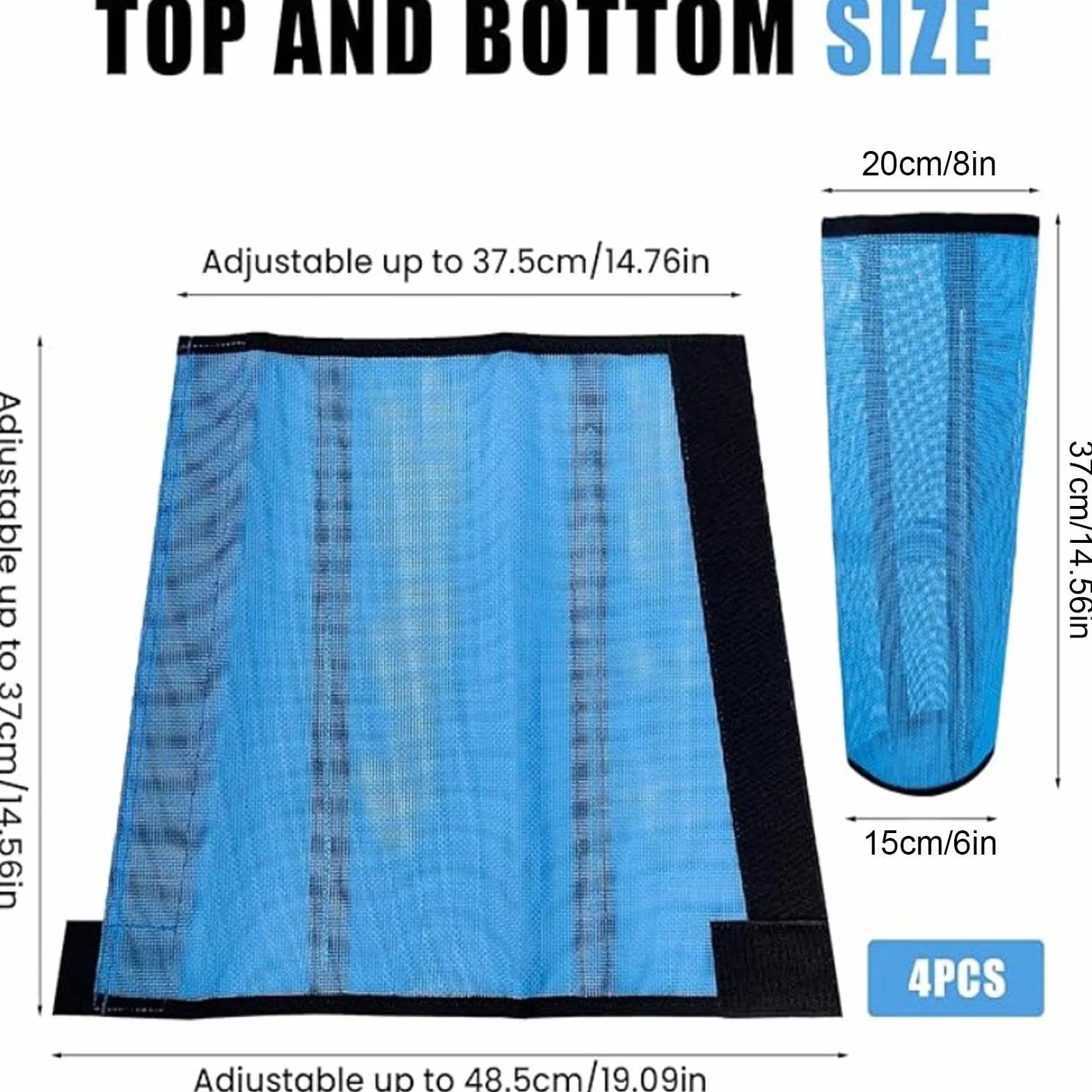 Botas contra moscas para caballos - Leggins de malla fina transpirable de 400 g | Protectores de malla ajustables y transpirables, 4 piezas, para pastos, carreras al aire libre, entrenamiento, competi