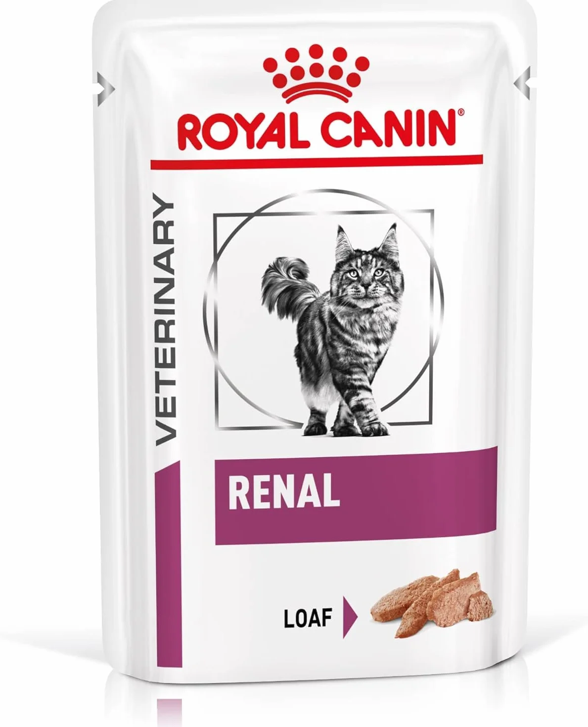 Royal Canin Renal Mousse para gatos | 12 x 85 g | Alimento completo para gatos adultos con problemas renales | Con bajo contenido en fósforo
