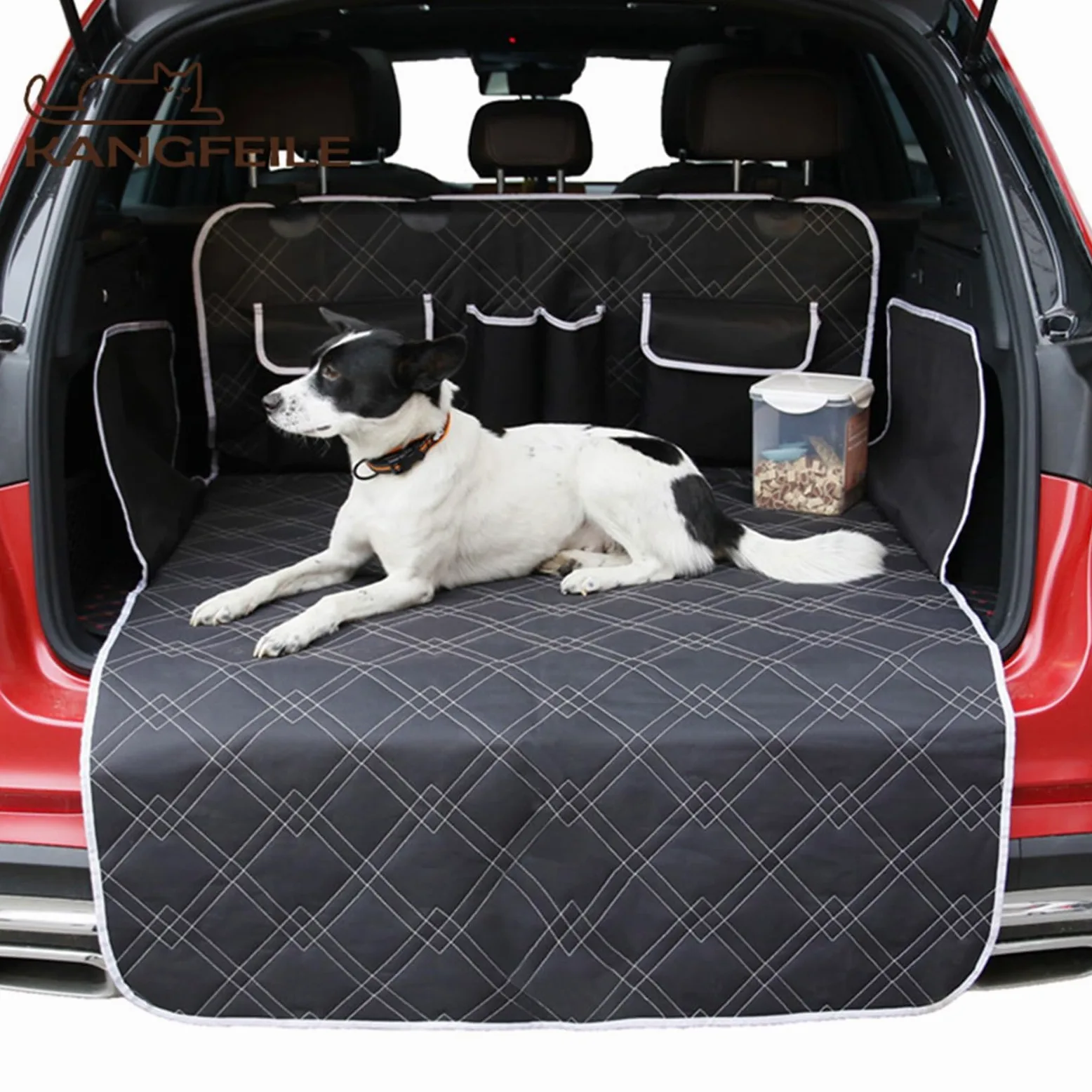 Funda Asiento Coche Perro Cojín para Maletero de Coche para Perros, Funda para Asiento de Coche para Mascotas, cojín para Hamaca Grande para Perros y Mascotas Funda Coche Perro